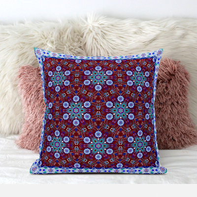 Polyester Throw Square Pillow Cover & Insert