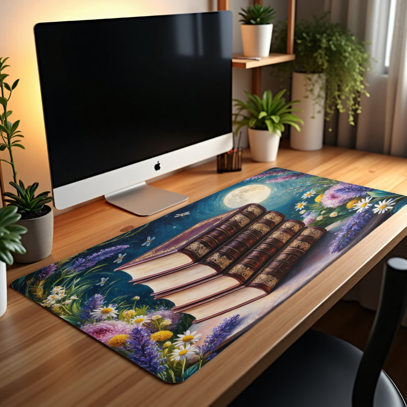 Polyester Desk Pad, 23.6x13.8
