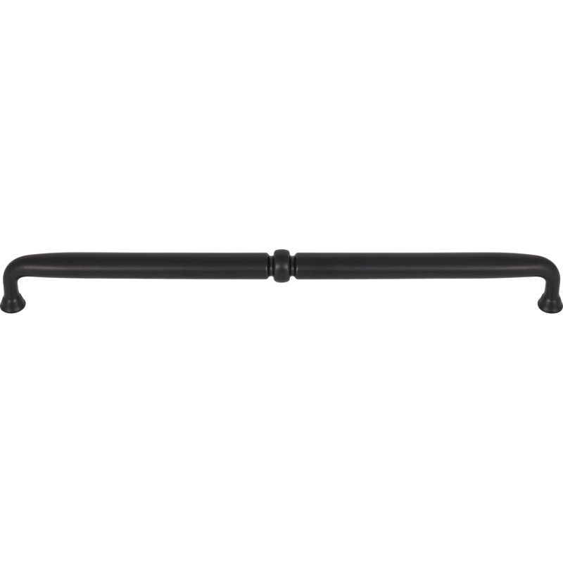 Henderson Bar pull, Flat Black, 12" Center to Center
