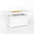 54.3", Propane Gas Fire Pit Table, White Aluminum Frame, 50000 , Stainless Burner, Lava Rock, Hidden Tank Storage, Small Group Gatherings Aluminum, , Multi - Purpose, Large Patios-274136570