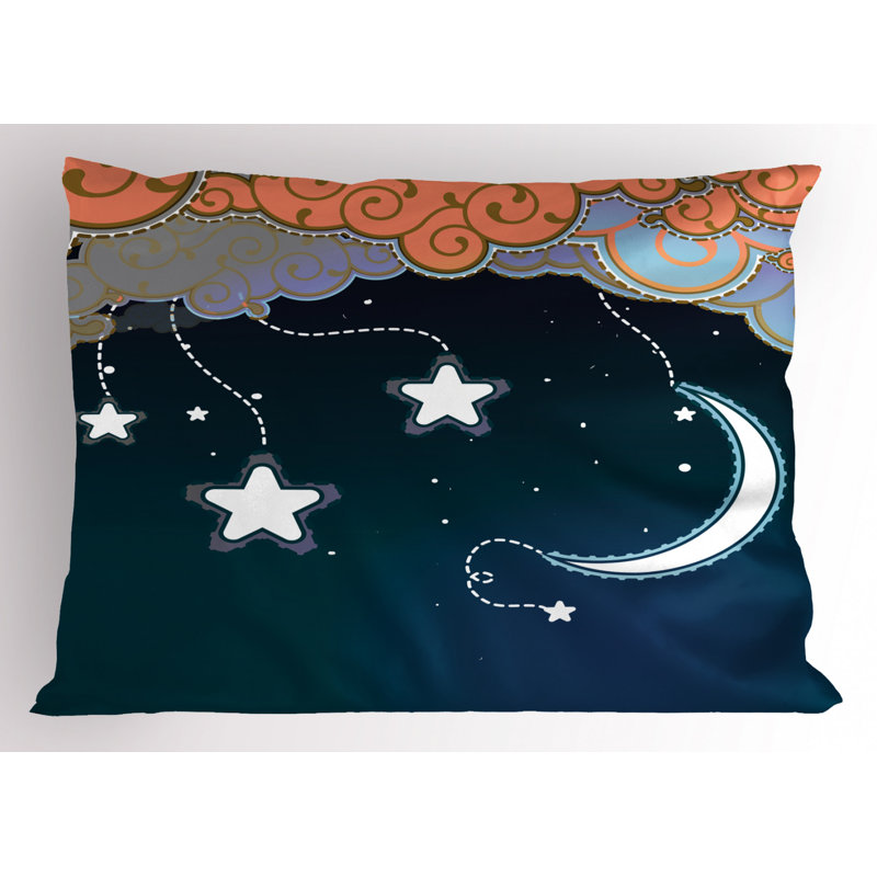 Star Polyester Sham Set, Twin