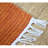 Alithea Hand Woven Flat Weave Kilim Wool Eco-Friendly Area Rugs - Runner, Dark Orange Color, Plain Solid Design, Low Pile Handmade Area Rugs for Living Room, Bed Room-126643371-24418958