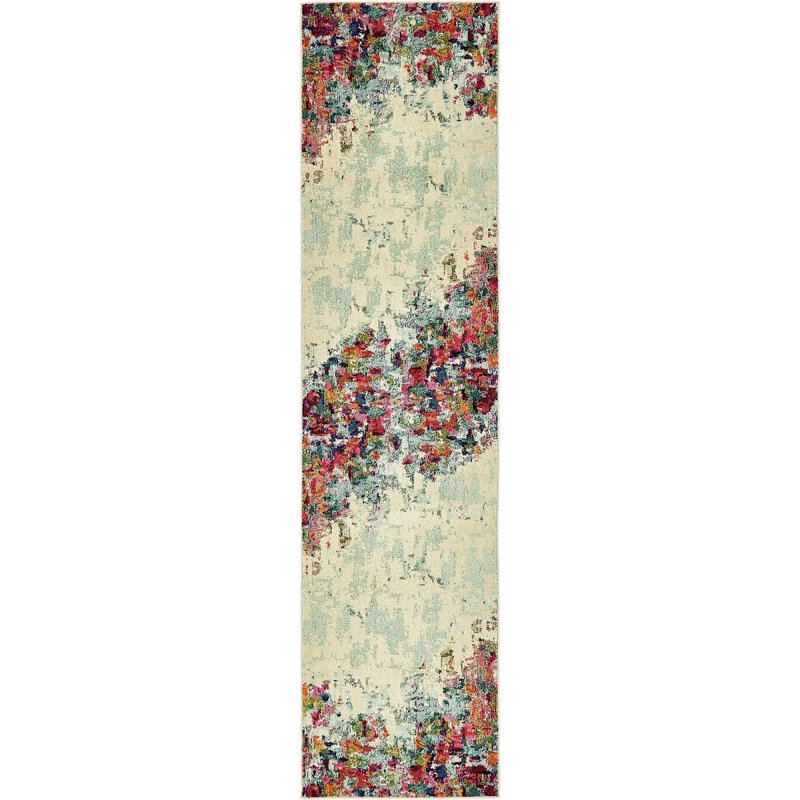 Quinlin Abstract Indoor Rug, Runner 2'7" x 10'