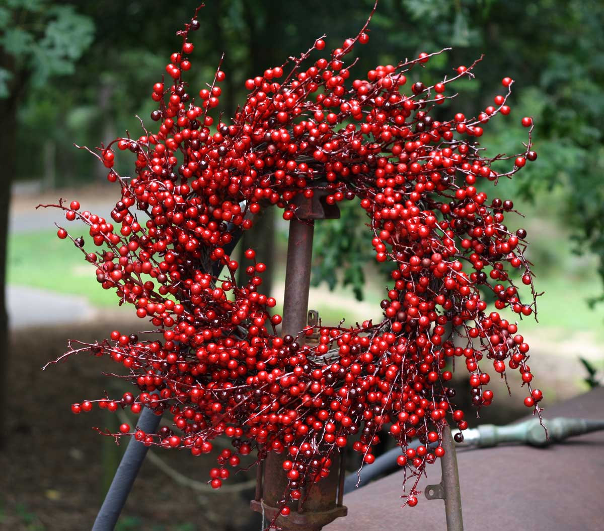 24'' Faux Berry Wreath