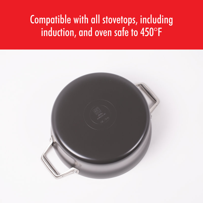 Zwilling Motion Hard Anodized Aluminum Nonstick Dutch Oven, 5 qt