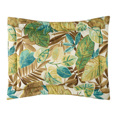 Brunswick Tropical Cotton Floral Sham