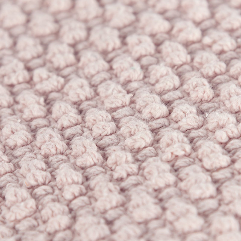 Coussin décoratif en coton, Rosé