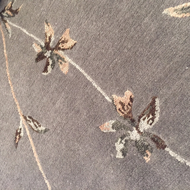 Classic Floral Area Rug, Rectangle 5' x 8'