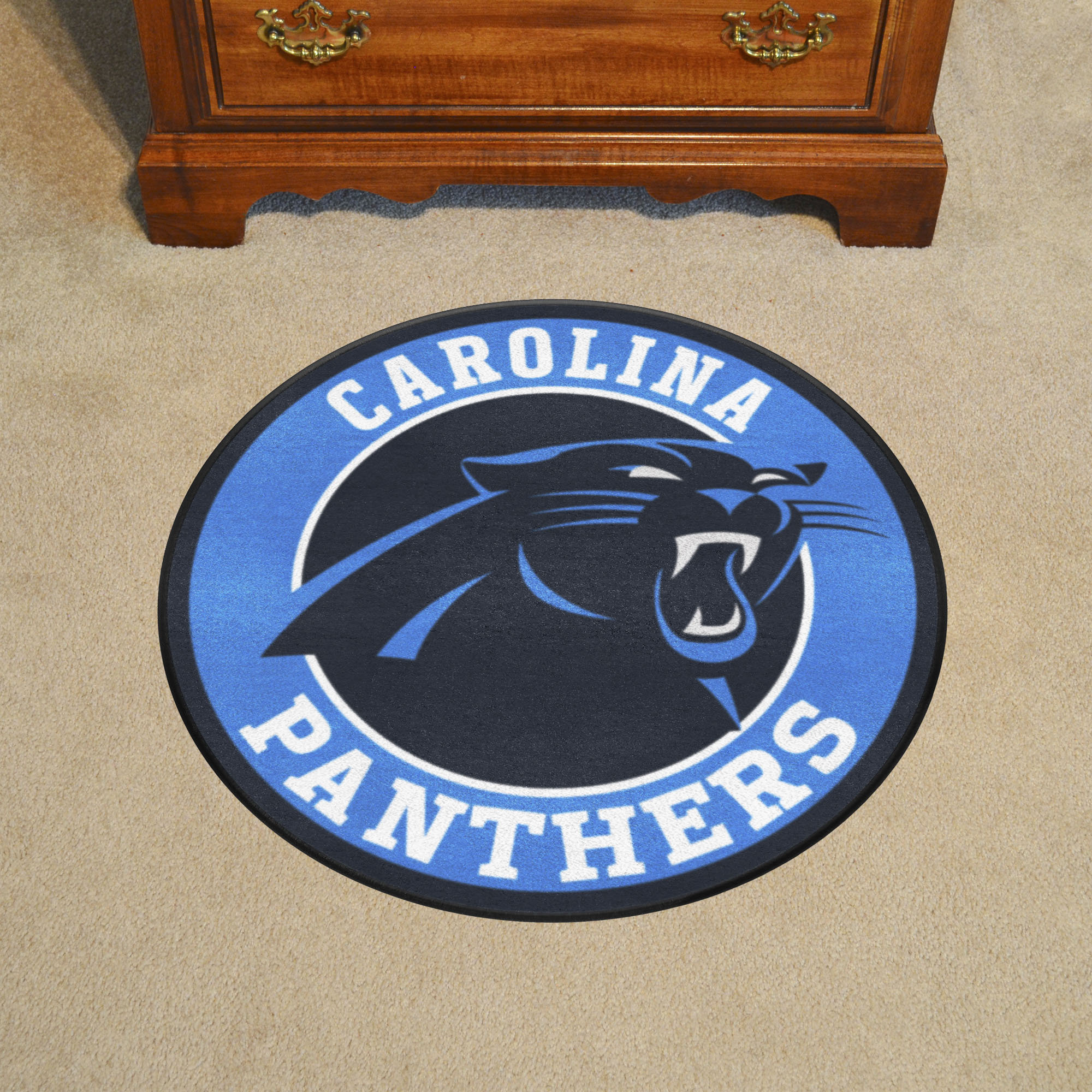 Rug 5x8 Carolina Panthers NFL