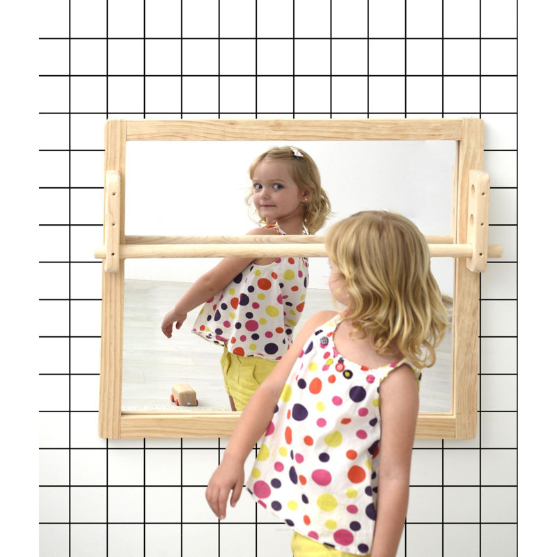 Lahela Wood Wall Mirror