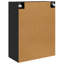  Wall-Mounted Cabinet 2 Pcs Black Oak 69.5 X 34 X 90 Cm-953037219