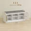 9 Pair Shoe Storage Bench