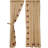 Hingham 100% Cotton Semi Sheer Curtain Pair