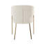 Fauteuil gris Tavaras