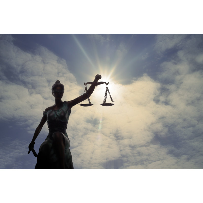 Felyx " Lady Justice " by Pitiphothivichit, 32" H x 48" W  