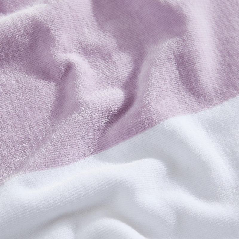Calvin Klein 2 Piece Beach Towel Set, Poolside Purple