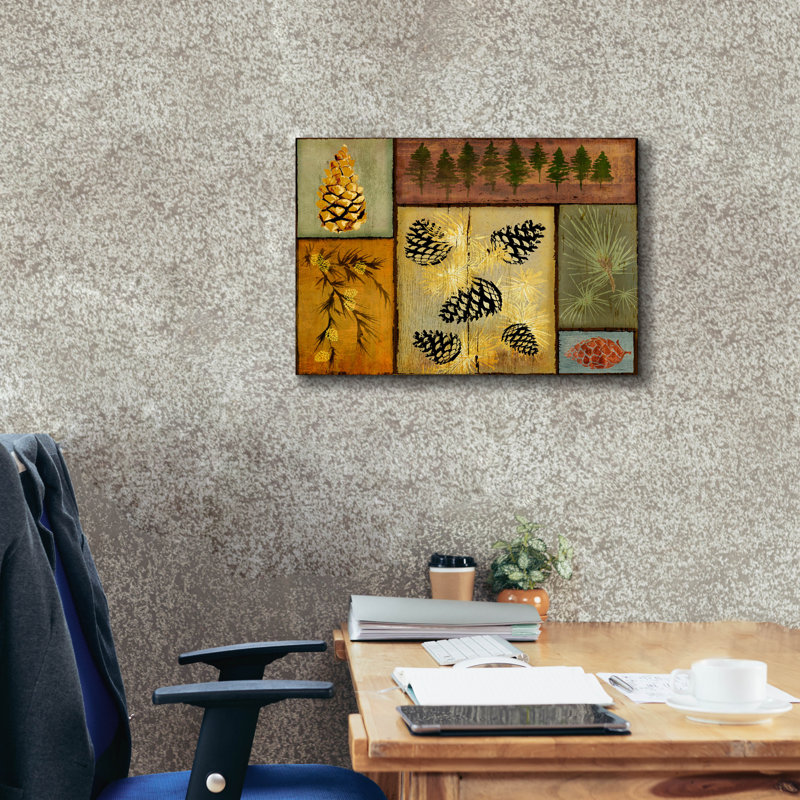 «Epines Graffiti» par Art Licensing Studio, H 20 po x l 24 po x P 0,75 po