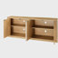 Buffet à rayures verticales en bois-979957202