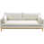 Cream Linen Textured Fabric selected