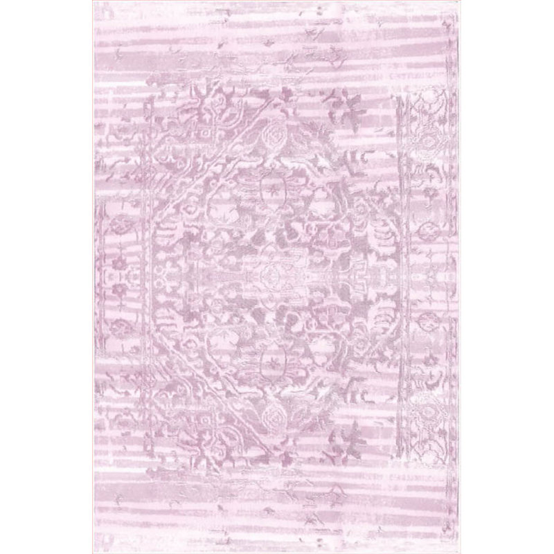 Tapis de couloir luxueux, tissu 100% velours, 39,4 po x 59,1 po | Semelle antidérapante en coton, d'une hauteur de poils de 0,4 po | Antibactérien, lavable à la machine | Impression numérique 3D, design élégant pour le décor et le confort de la maison
