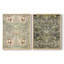 Vintage Floral Lxxvi - Ensemble de 2 reproductions de cadres d'angle fermés-492258293-492258292