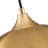 2- light 11.8inches Modern Gold Dome Single Pendant Light For Kitchen,Restaurant Room Aisle-214436355