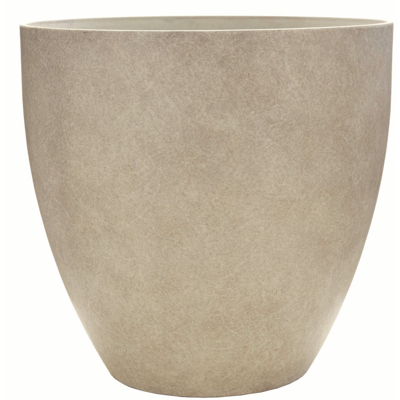 Round Egg Resin Planter