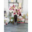 Bouquet de poinsettias artificiels 5 tiges