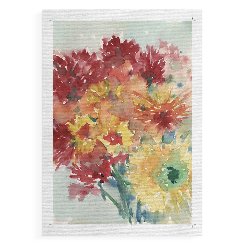 Floral Treats II - impression sur toile seulement - non encadrée, H 12 po x l 8 po