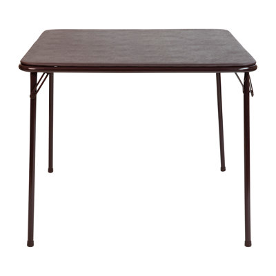 Folding Card Table - Lightweight Portable Folding Table with Collapsible Legs