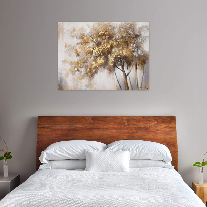 Hand -painted acrylic painting Hello Autumn