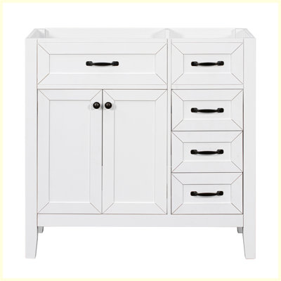 Meuble-lavabo moderne avec armoire et tiroirs