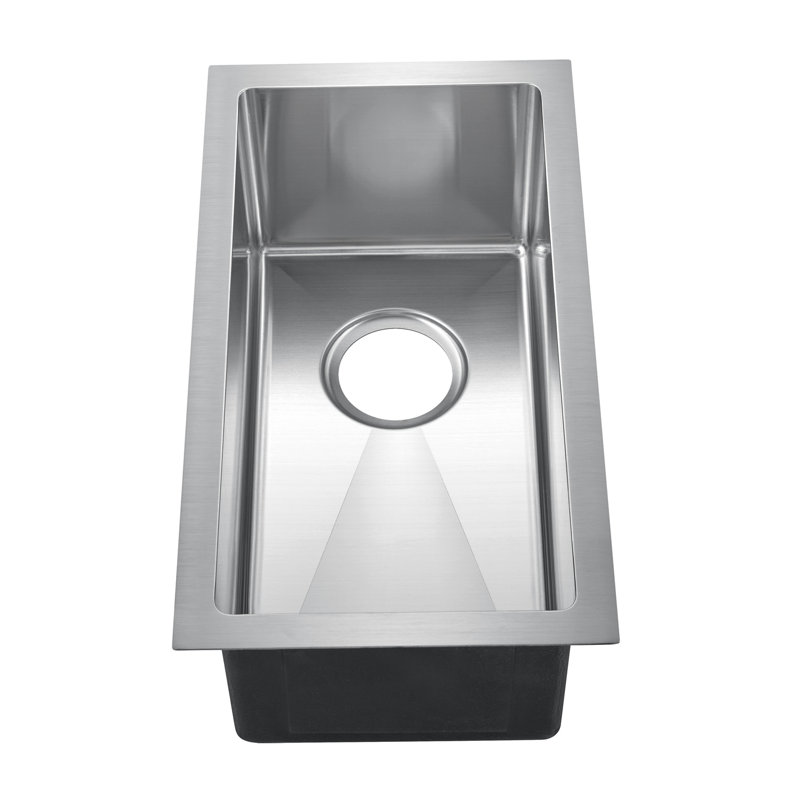 Paule 20'' L Single Bowl Stainless Steel Kitchen Sink
