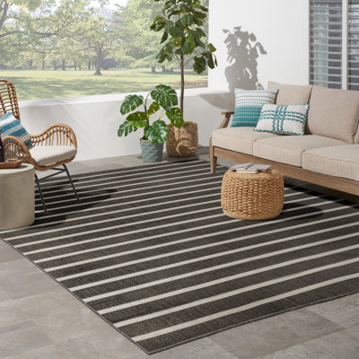 Tapis intérieur / extérieur rectangulaire Shaila