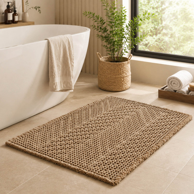 Tapis de bain Boho