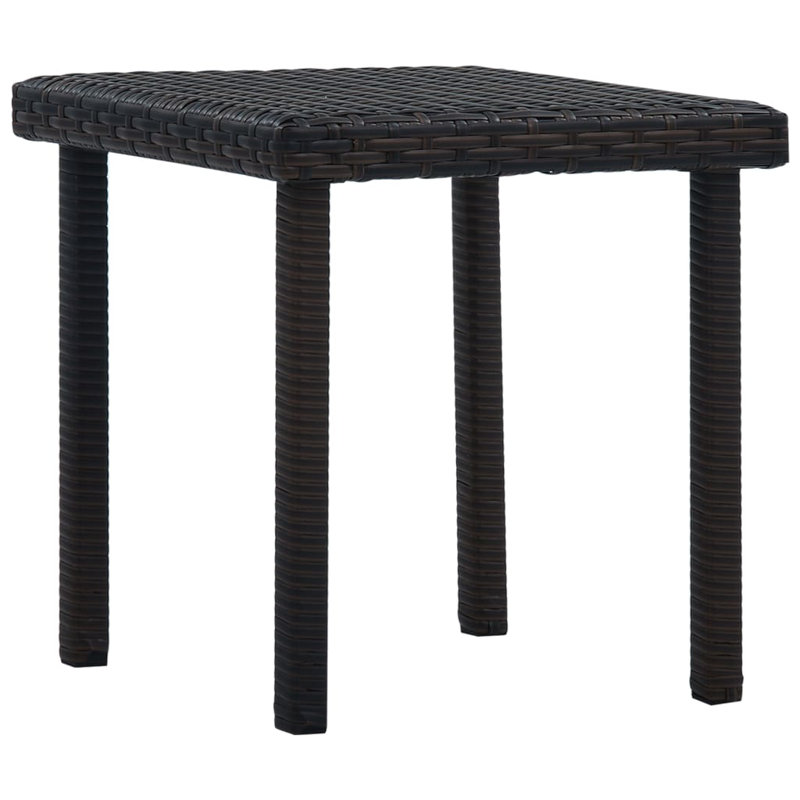 Table basse Tuileries, Brun