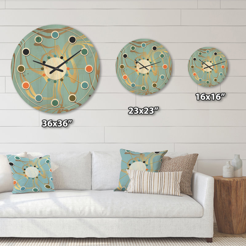 Horloge murale Marble Design I, Grand