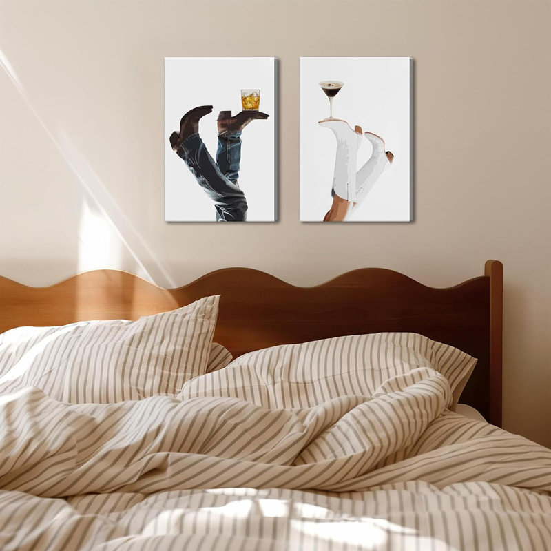 2 Piece Wrapped Canvas Print