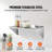 Metal Floating Shelf-93495291
