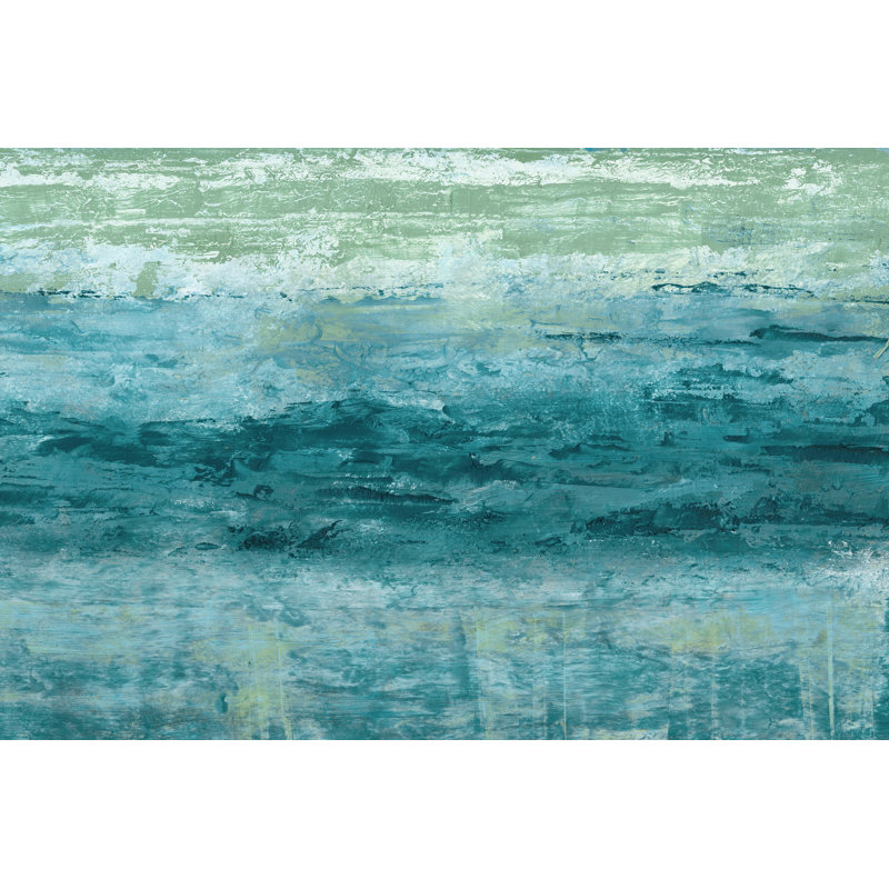 Aegean Seas I by Sharon Chandler - Wrapped Canvas Painting, 61cm H x 91cm W x 3.8cm D