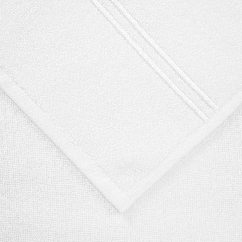 Classic Hand Towel, White/White