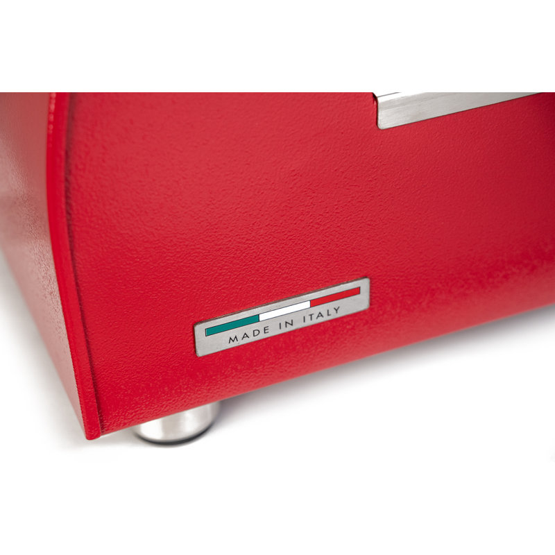 40" Hybrid Gas & Wood Oven, Red