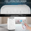 Climatiseur portatif 1 000 BTU avec refroidisseur d'air Costway