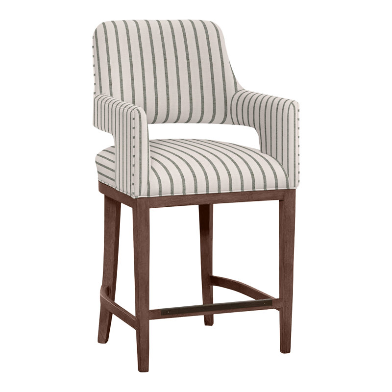Tabouret de bar et de comptoir Josie, Noyer, Perigold Mixi Fern, Tabouret de comptoir (siège d'une hauteur de 26,5