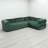 Modular Upholstered Boneless Sectional Sofa Bed-331551109