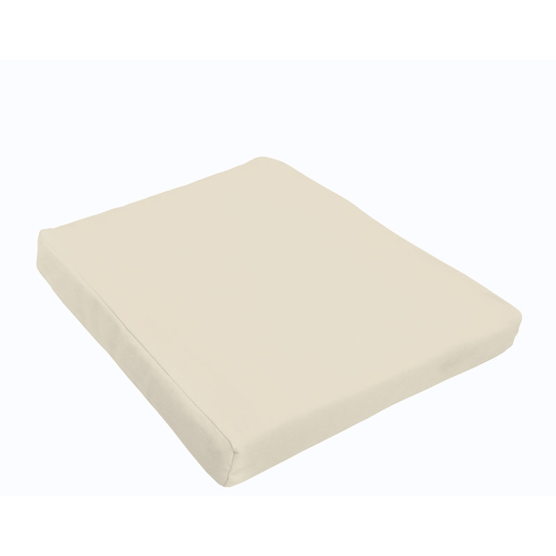 Coussin de chaise d'extérieur / d'extérieur Kisha, Naturel Fresco