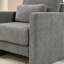Fauteuil en chenille moderne avec structure en bois massif - Coussin épais et siège idéal pour diverses pièces La base élégante assure une détente relaxante-437028323