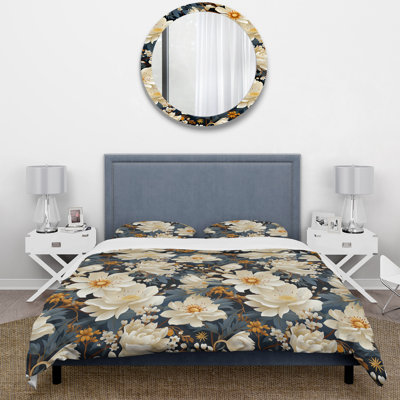 Magnifique ensemble de housse de couette Magnolia Blooms