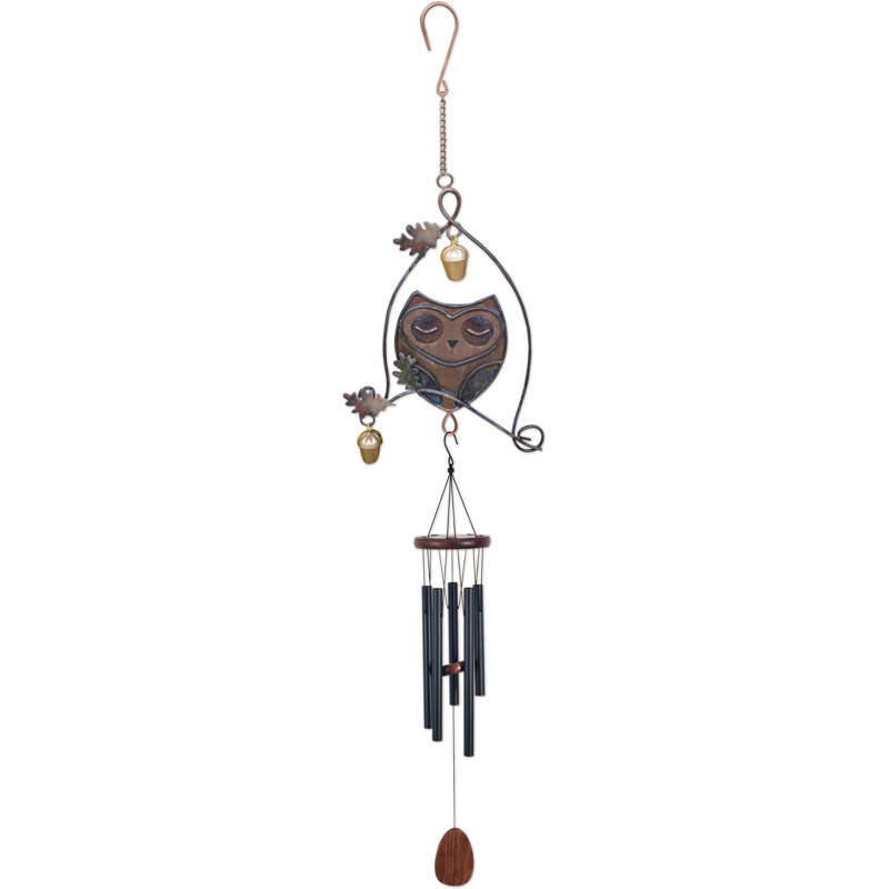 Copper Owl Chime