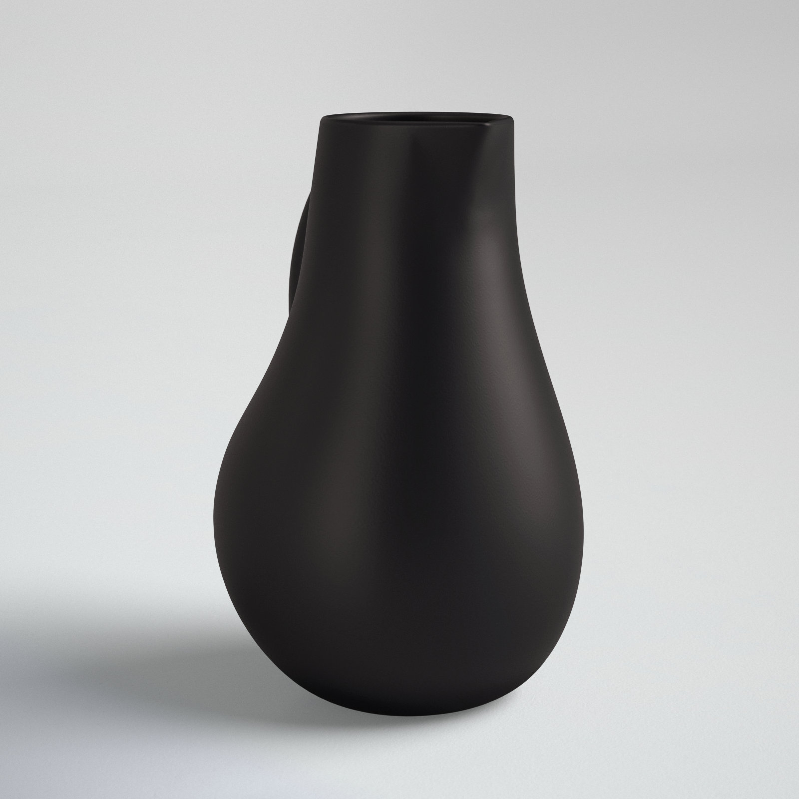 Borgen Stoneware Pitcher, Basalt